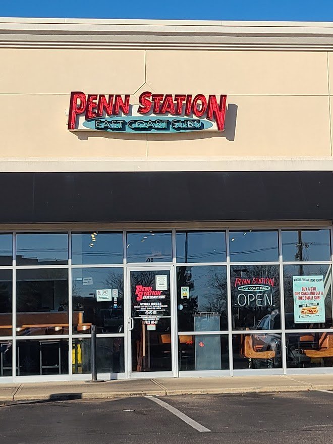 Penn Station East Coast Subs storefront in Fairborn, Ohio